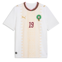 Camiseta Marruecos Youssef En-Nesyri #19 Segunda Equipación Replica Mundial 2026 mangas cortas